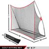 Practice Golf Hitting Net by Day 1 Sports - Large 10 x 7 - Portable Carry Bag - Indoor or Outdoor Use - Quick and Easy Assembly - Durable Golf Practice and Training Equipment, Personal Driving Range view 2