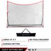 Practice Golf Hitting Net by Day 1 Sports - Large 10 x 7 - Portable Carry Bag - Indoor or Outdoor Use - Quick and Easy Assembly - Durable Golf Practice and Training Equipment, Personal Driving Range view 4