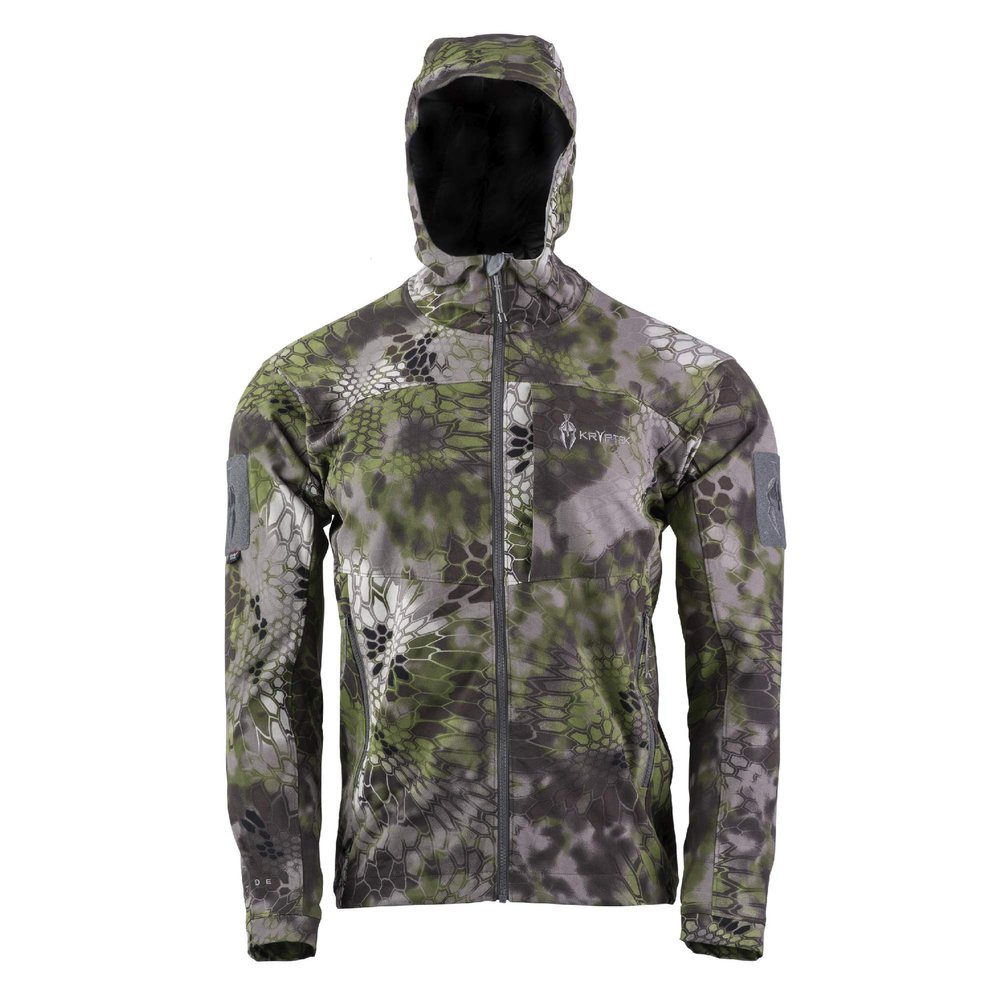 Kryptek Men's TORA Jacket, Grey, 3XL