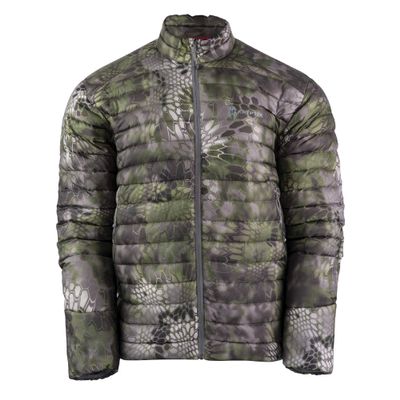 Kryptek Men's Standard Ghar Jacket, Altitude Collection Featuring Insulated Goose Down and Primaloft Gold Blend, XX-Large