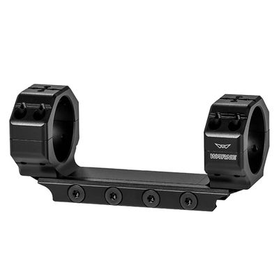 WARNE 7821M Precision Mount 34mm Medium Height, 1 PC, 7075/T6 Aluminum, 2 Integral Recoil Lugs, Quick Detach