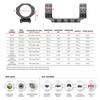 WARNE 7821M Precision Mount 34mm Medium Height, 1 PC, 7075/T6 Aluminum, 2 Integral Recoil Lugs, Quick Detach view 2