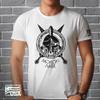 Spartan Molon Labe T-Shirt - Cotton Crew Neck Warrior Print Shirt for Men White view 4
