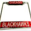CHICAGO Blackhawks Acrylic License Plate Frame view 1