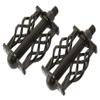 Bike Twisted Pedals W/Cage 1/2" Black.lowrider Beach Cruiser Bicycle Pedal view 1