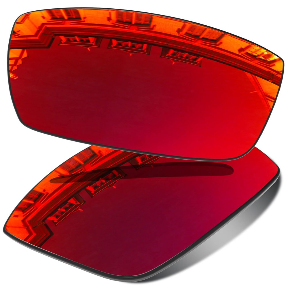 Vonxyz Lenses Replacement for Oakley Gascan OO9014 Sunglass - Ruby MirrorCoat Polarized