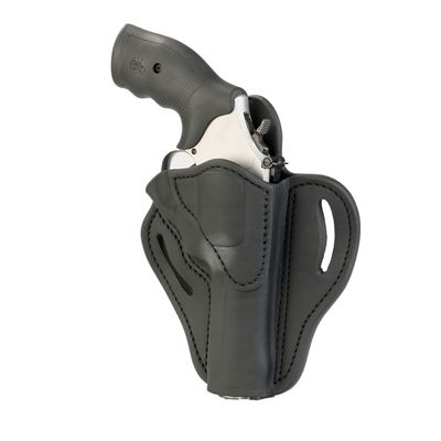 1791 GUNLEATHER K-Frame Revolver Holster - OWB Leather Revolver Holster - Right Handed - Compatible with Ruger GP100, Smith & Wesson K Frame and 686 (Size 2)