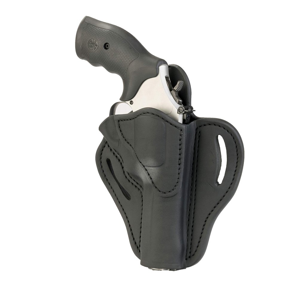 1791 GUNLEATHER K-Frame Revolver Holster - OWB Leather Revolver Holster - Right Handed - Compatible with Ruger GP100, Smith & Wesson K Frame and 686 (Size 2)