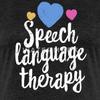 Spreadshirt SLP Gifts Love Speech Language Therapy Womens Premium T-Shirt, 2XL, Charcoal Grey view 3