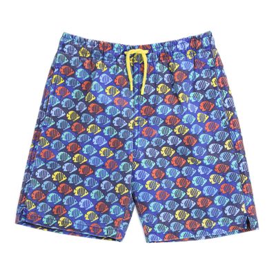 INGEAR Little Boys Quick Dry Swim Trunks UPF 50+ Beach Board Shorts Sizes 2T-14 Vibrant Patterns for Summer Adventures