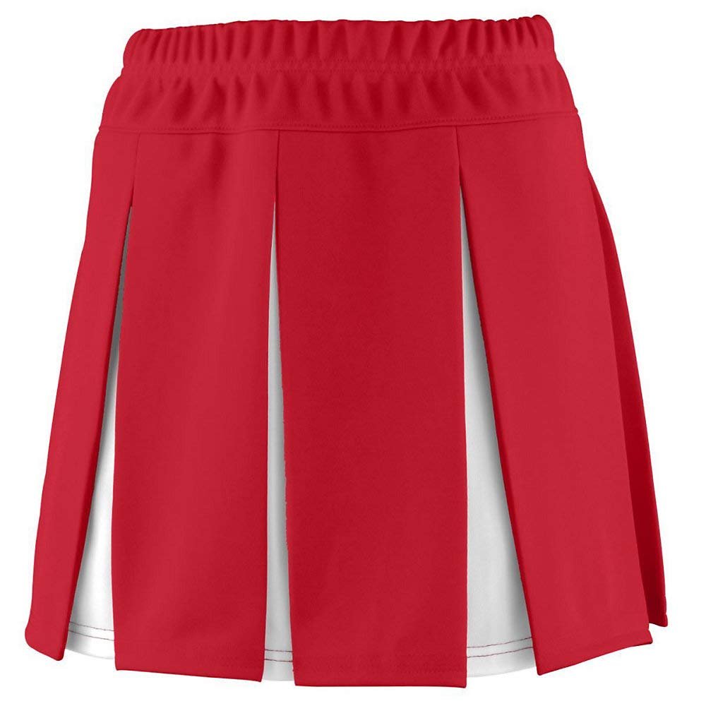 Augusta Sportswear Girls Large Red/White Skirt