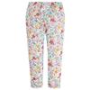 Mayoral Chic Little Girls 2-9 Aqua-Blue Floral Print Woven Pants, Aqua,7 view 2