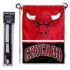 Chicago Bulls Garden Flag with Stand Holder view 1