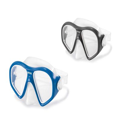 Intex Reef Rider Masks, Sport Series, Hypoallergenic, Assorted Color - Grey or Blue