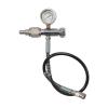 TBVECHI Adaptor 4500PSI Paintball SCBA Fill Station Charging Adapter with 60cm Microbore Hose Diving Cylinder Inflation Valve (CGA320) view 2
