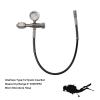 TBVECHI Adaptor 4500PSI Paintball SCBA Fill Station Charging Adapter with 60cm Microbore Hose Diving Cylinder Inflation Valve (CGA320) view 3
