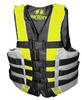 High-Performance Hardcore Adult Life Vest | USCG Approved Safety Flotation Device for Water Sports, Boating, and Outdoor Adventures | Fully Enclosed and Designed for Max Visibility White Adult L/XL view 4