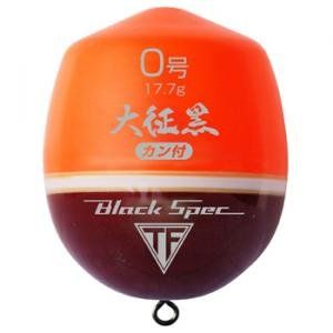TSURIKEN Uki Great Segment Black with Can, Scarlet, No. 00