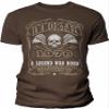 1976 Birthday Shirt for Men - Immortal 1976 A Legend was Born - 50th Birthday Gift - F/Brown-005-4X view 1