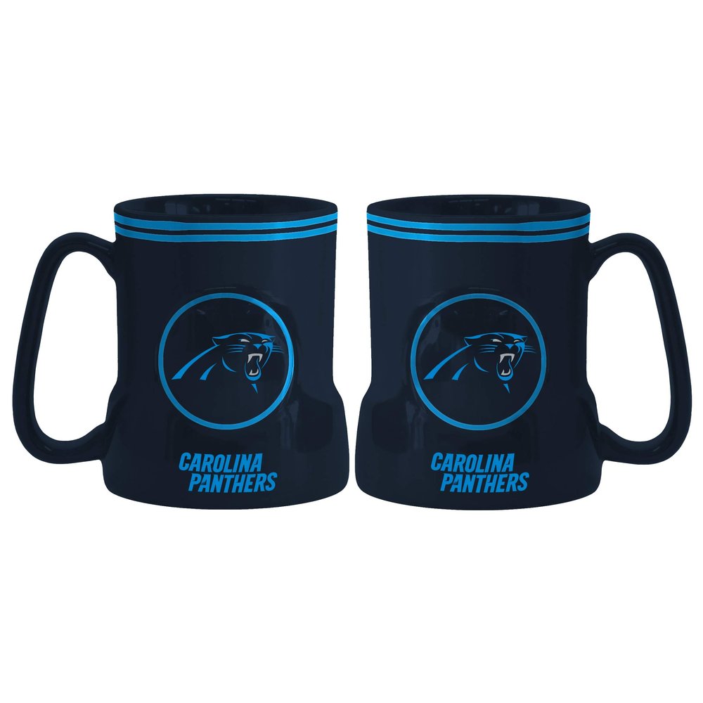 Boelter Brands NFL Carolina Panthers Coffee Mug18oz Game Time, Team Color, 18 Ounce