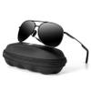 Aviator Sunglasses for Men Polarized Women UV Protection Lightweight Driving Fishing Sports Unisex glasses MX208 Black Frame Lens view 1