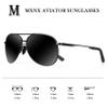 Aviator Sunglasses for Men Polarized Women UV Protection Lightweight Driving Fishing Sports Unisex glasses MX208 Black Frame Lens view 4