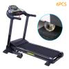 BestXD Treadmill Mat Pads - 6 PCS Shock Absorbing Rubber Pads for Treadmill and Fitness Equipment - Heavy Duty Floor Protector for Home Gym - Non-Slip Stability for Hardwood Floors - 3.94"x3.94"x0.5" view 3