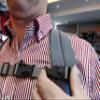 Amlrt Backpack Chest Strap- Nylon - Adjustable Universal (Grey) view 3