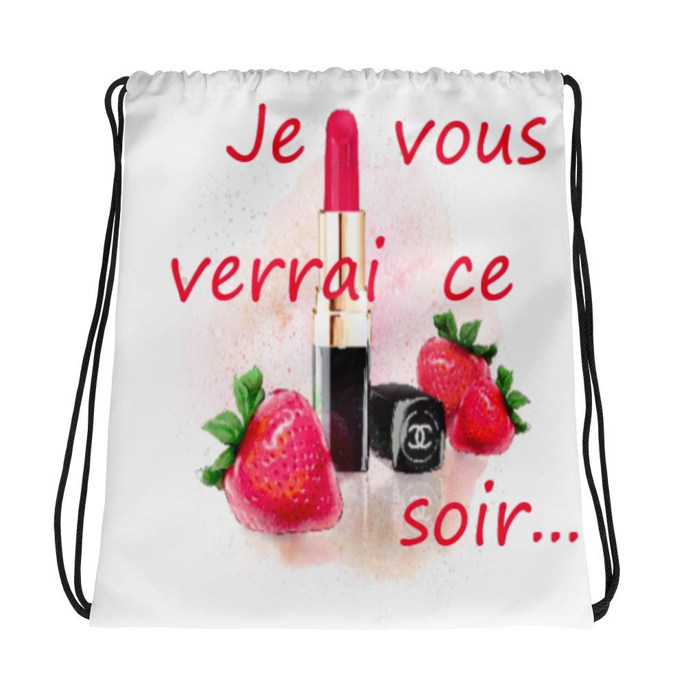 Drawstring bag with French Spirit