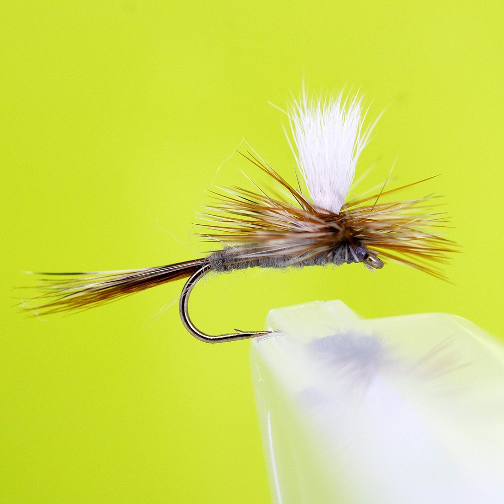 12 Adams Parachute Dry Flys Trout Flies Fishing Lure Assortment for Trout Fly Fishing Flies