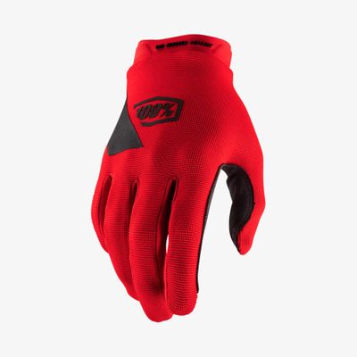 100% RIDECAMP Men's Motocross & Mountain Biking Gloves - Lightweight MTB & Dirt Bike Riding Protective Gear