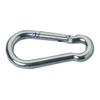 Stainless Steel 316 Snap Hook Spring Loaded Link Carabiner Connector Marine Grade by MarineNow (10x100mm (4 x 3/8), 05-Pack) view 1