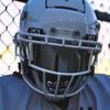 Loudmouth Football Mouth Guard - 3D Chrome Grillz Football Mouthpiece, Fits Adult & Youth, Mouth Guard Accessories (3D Grillz - Chrome Black/Silver) view 2