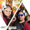 3 Pack Kids Sunglasses Clear Lens Green Pink Light Blue Matte Mirror Lens view 3
