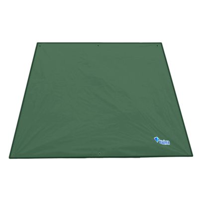 Azarxis Hammock Rain Fly Tent Tarp Ground Cloth Footprint Shelter Sunshade Beach Picnic Blanket Mat Sand Free Large Portable Waterproof Oxford (Green, M - 71 x 86.6 inches)