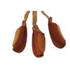 SHARROW Compound Bow Finger Tab Three Finger Tab Glove Suede Leather Finger Tab for Hunting view 3