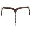 Circle Y Contoured Classic Smooth Breast Collar view 1