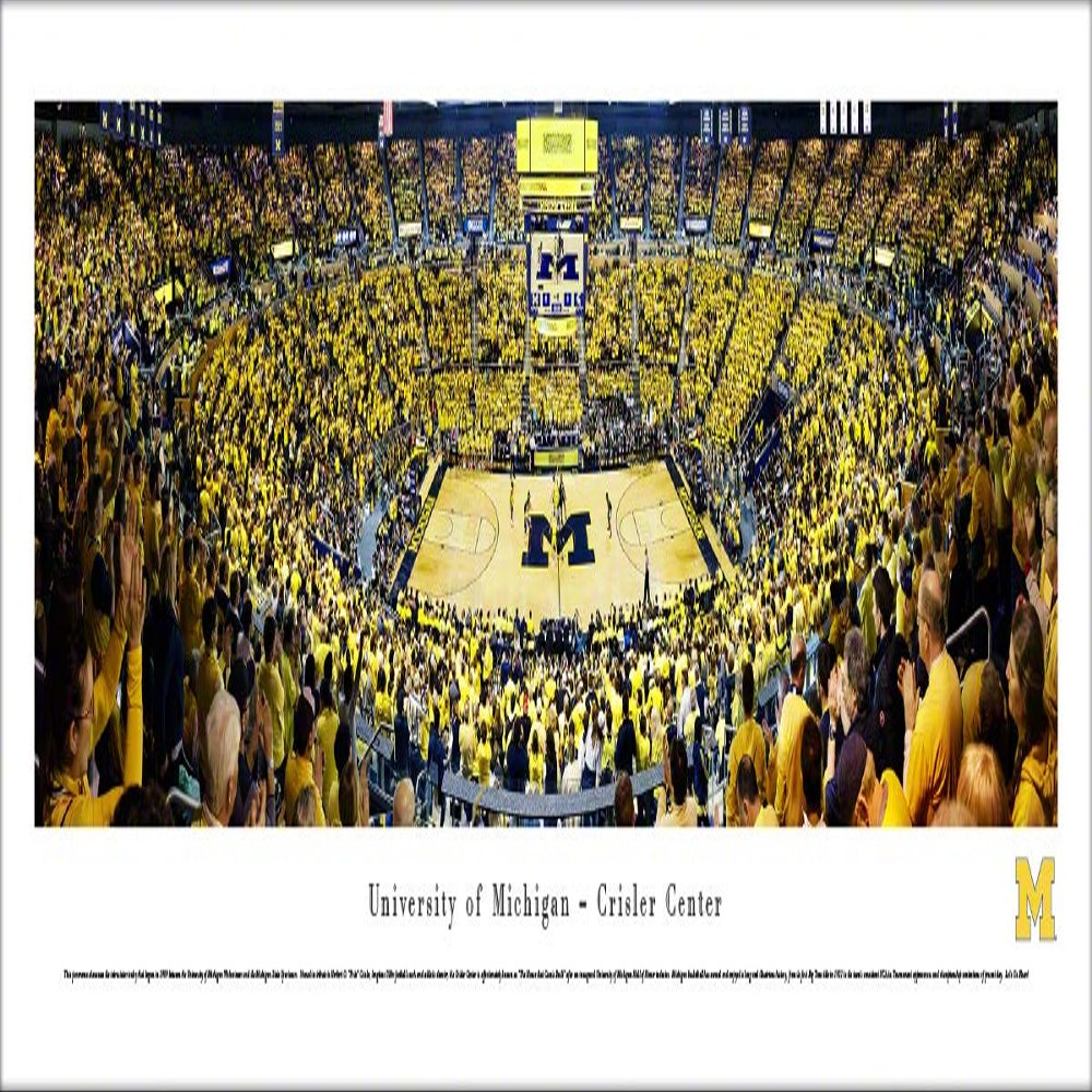 Michigan Basketball - Unframed 40 x 13.5 Poster by Blakeway Panoramas