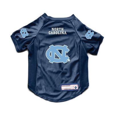 Littlearth NCAA North Carolina Tar Heels Stretch Pet Jersey, X-Large