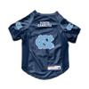 Littlearth NCAA North Carolina Tar Heels Stretch Pet Jersey, X-Large view 1