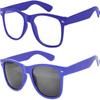 2 Pack Kids Glasses Blue Dark Clear Lens Polarized Smoke Lens view 1