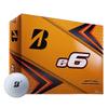Bridgestone 2019 e6 White Golf Balls (One Dozen), Model:E9WX6D view 1