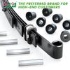 10L0L Heavy Duty Golf Cart Rear Leaf Spring Kit - 4-leaf Spring with Bushings & Sleeves for EZGO TXT Golf Cart 1995-2013 view 2