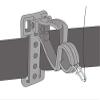 Daiichi Seiko MC Multi-Clipper, Black, Carabiner, Fishing view 4