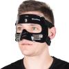 Qiancheng Nose Guard Face Shield for Broken Nose, Adjustable Face Guard with Padding, Protection from Impact Injuries to Nose and Face for Unisex Adult, QC-L2 Black view 1