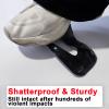 Qiancheng Nose Guard Face Shield for Broken Nose, Adjustable Face Guard with Padding, Protection from Impact Injuries to Nose and Face for Unisex Adult, QC-L2 Black view 3