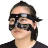 Qiancheng Nose Guard for Broken Nose, Sports Face Shield Masks for Women Teenagers, Adjustable Face Guard with Padding, Protection from Impact Injuries to Nose and Face, Black QC-L5-M view 1