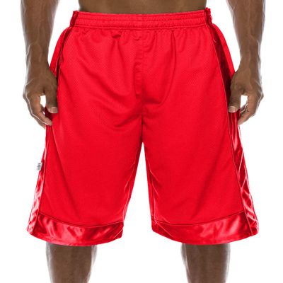 NE PEOPLE Mens Solid Comfy Regular Fit Plain Mesh/Heavy Mesh Basketball Gym Shorts Short Pants S-7XL