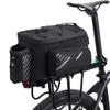 ROCKBROS Bike Rack Bag Bicycle Bag Trunk Rear Rack Bag Bike Panniers Bike Accessories Basket Storage Luggage Saddle Shoulder Bag 13L for E bike, Bicycle With Rain Cover Biking Accessories Gear view 1