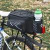 ROCKBROS Bike Rack Bag Bicycle Bag Trunk Rear Rack Bag Bike Panniers Bike Accessories Basket Storage Luggage Saddle Shoulder Bag 13L for E bike, Bicycle With Rain Cover Biking Accessories Gear view 2